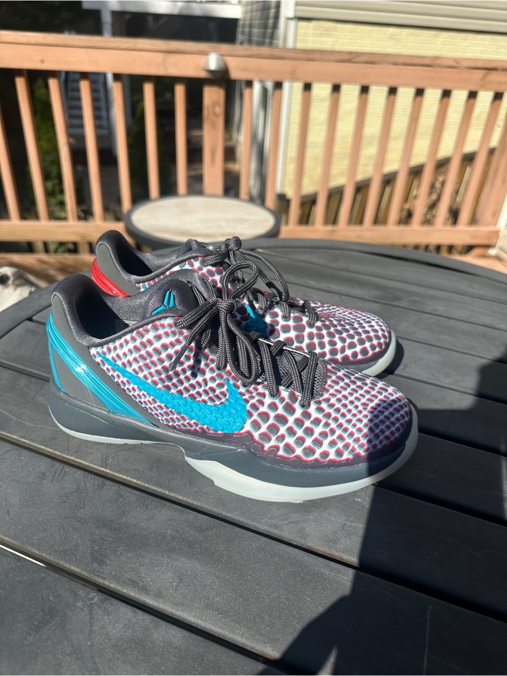 Nike Kobe 6 ASG Hollywood 3D Basketball Sneakers - Big Kids 5.5Y